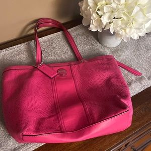 Hot pink coach purse